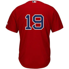 Load image into Gallery viewer, Jackie Bradley Jr. Boston Red Sox Majestic Alternate Official Replica Cool Base Player Jersey - Scarlet