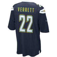 Load image into Gallery viewer, Jason Verrett Los Angeles Chargers Nike Game Jersey - Navy Blue