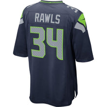 Load image into Gallery viewer, Thomas Rawls Seattle Seahawks Nike Game Jersey - College Navy
