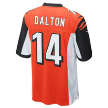 Load image into Gallery viewer, Andy Dalton Cincinnati Bengals Nike Alternate Game Jersey - Orange