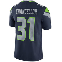 Load image into Gallery viewer, Kam Chancellor Seattle Seahawks Nike Vapor Untouchable Limited Player Jersey - College Navy