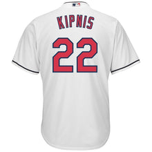 Load image into Gallery viewer, Jason Kipnis Cleveland Indians Majestic Official Cool Base Player Jersey - White