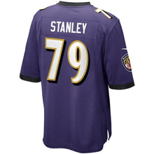 Load image into Gallery viewer, Ronnie Stanley Baltimore Ravens Nike Game Jersey - Purple