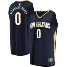 Load image into Gallery viewer, Nickeil Alexander-Walker New Orleans Pelicans Fanatics Branded Fast Break Jersey Navy - Icon Edition