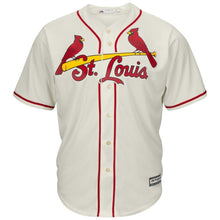 Load image into Gallery viewer, Kolten Wong St. Louis Cardinals Majestic Cool Base Player Jersey - Cream