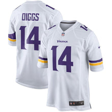 Load image into Gallery viewer, Stefon Diggs Minnesota Vikings Nike Game Jersey - White