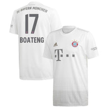 Load image into Gallery viewer, Jérôme Boateng Bayern Munich Away Soccer Jersey 2019-20 – White