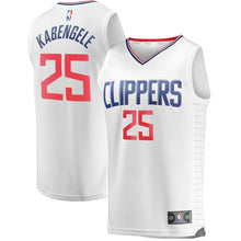 Load image into Gallery viewer, Mfiondu Kabengele LA Clippers Fanatics Branded Fast Break Replica Jersey White - Association Edition