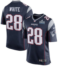 Load image into Gallery viewer, James White New England Patriots Nike Super Bowl LIII Bound Game Jersey - Navy