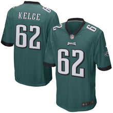 Load image into Gallery viewer, Jason Kelce Philadelphia Eagles Nike Game Jersey - Midnight Green