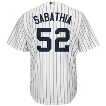Load image into Gallery viewer, CC Sabathia New York Yankees Majestic Cool Base Home Player Jersey - White