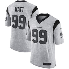 Load image into Gallery viewer, J.J. Watt Houston Texans Nike Gridiron Gray II Limited Jersey - Gray
