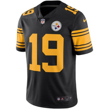 Load image into Gallery viewer, JuJu Smith-Schuster Pittsburgh Steelers Nike Vapor Untouchable Color Rush Limited Player Jersey - Black