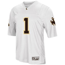 Load image into Gallery viewer, Wyoming Cowboys Colosseum Football Jersey - White