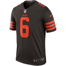 Load image into Gallery viewer, Baker Mayfield Nike Cleveland Browns Color Rush Legend Jersey - Brown