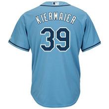 Load image into Gallery viewer, Tampa Bay Rays Majestic Official Cool Base Player Jersey - Columbia Blue