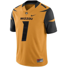 Load image into Gallery viewer, Missouri Tigers Nike Team Game Football Jersey - Gold
