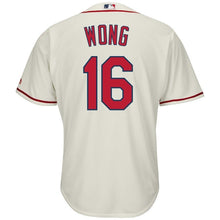 Load image into Gallery viewer, Kolten Wong St. Louis Cardinals Majestic Cool Base Player Jersey - Cream