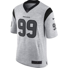 Load image into Gallery viewer, J.J. Watt Houston Texans Nike Gridiron Gray II Limited Jersey - Gray