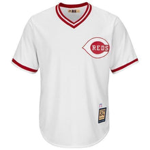 Load image into Gallery viewer, Tony Perez Cincinnati Reds Majestic Cooperstown Collection Cool Base Player Jersey – White