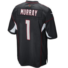 Load image into Gallery viewer, Kyler Murray Arizona Cardinals 2019 NFL Draft First Round Pick Game Jersey – Black