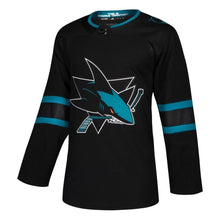 Load image into Gallery viewer, San Jose Sharks adidas Alternate Jersey - Black