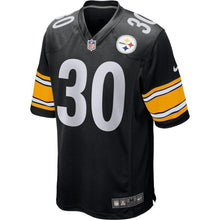 Load image into Gallery viewer, James Conner Pittsburgh Steelers Nike Game Jersey - Black
