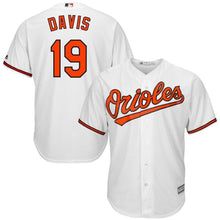 Load image into Gallery viewer, Chris Davis Baltimore Orioles Majestic Cool Base Player Jersey - White