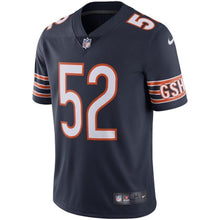 Load image into Gallery viewer, Khalil Mack Chicago Bears Nike Vapor Limited Jersey - Navy
