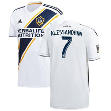Load image into Gallery viewer, Romain Alessandrini LA Galaxy 2018 Primary Player Jersey – White