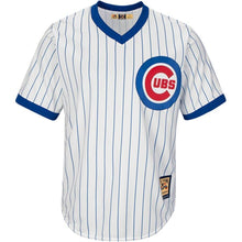 Load image into Gallery viewer, Ernie Banks Chicago Cubs Majestic Big &amp; Tall Cooperstown Collection Cool Base Replica Player Jersey - White/Royal