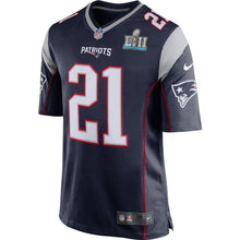 Load image into Gallery viewer, Malcolm Butler New England Patriots Nike Super Bowl LII Bound Game Jersey - Navy