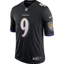 Load image into Gallery viewer, Justin Tucker Baltimore Ravens Nike Speed Machine Limited Jersey - Black