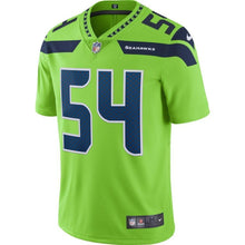 Load image into Gallery viewer, Bobby Wagner Seattle Seahawks Nike Vapor Untouchable Color Rush Limited Player Jersey - Neon Green