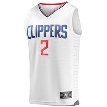 Load image into Gallery viewer, Kawhi Leonard LA Clippers Fanatics Branded Fast Break Replica Jersey White - Association Edition