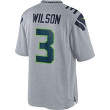 Load image into Gallery viewer, Russell Wilson Seattle Seahawks Nike Alternate Limited Jersey - Gray