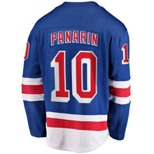 Load image into Gallery viewer, Artemi Panarin New York Rangers Fanatics Branded Home Breakaway Player Jersey - Blue