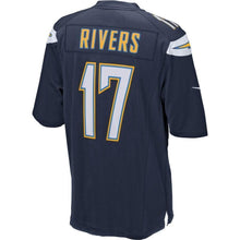 Load image into Gallery viewer, Philip Rivers Los Angeles Chargers Nike Home Game Jersey - Navy