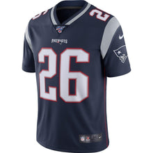 Load image into Gallery viewer, Sony Michel New England Patriots Nike NFL 100 Vapor Limited Jersey - Navy