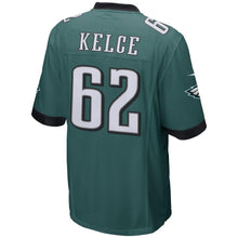 Load image into Gallery viewer, Jason Kelce Philadelphia Eagles Nike Game Jersey - Midnight Green