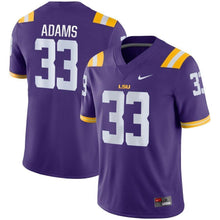 Load image into Gallery viewer, Jamal Adams LSU Tigers Nike Game Jersey - Purple