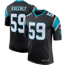 Load image into Gallery viewer, Luke Kuechly Carolina Panthers Nike 100th Season Vapor Limited Jersey - Black