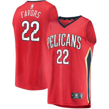 Load image into Gallery viewer, Derrick Favors New Orleans Pelicans Fanatics Branded Fast Break Jersey Red - Statement Edition