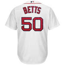 Load image into Gallery viewer, Mookie Betts Boston Red Sox Majestic Cool Base Player Jersey - White