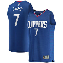 Load image into Gallery viewer, Amir Coffey LA Clippers Fanatics Branded Fast Break Replica Jersey Royal - Icon Edition