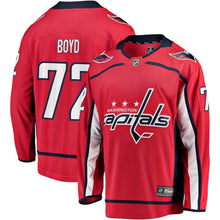 Load image into Gallery viewer, Travis Boyd Washington Capitals Fanatics Branded Home Breakaway Player Jersey - Red