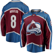 Load image into Gallery viewer, Cale Makar Colorado Avalanche Fanatics Branded Home Breakaway Player Jersey - Maroon