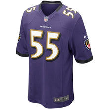 Load image into Gallery viewer, Terrell Suggs Baltimore Ravens Nike Game Jersey - Purple