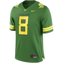 Load image into Gallery viewer, Marcus Mariota Oregon Ducks Nike Alumni Football Jersey - Apple Green