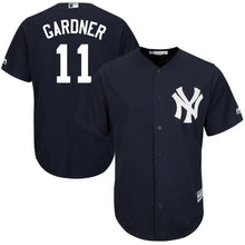 Load image into Gallery viewer, Brett Gardner New York Yankees Majestic Official Cool Base Player Jersey - Navy